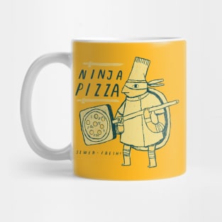 ninja pizzeria Mug